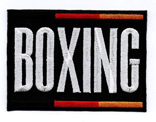 Boxing Germany - Aufnäher Bügelbild Stickbild Iron on Patch