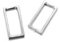 ✦ Geschenke für Frauen ✦Springlight Ohrringe Silber 925 Hängend Ohrringe Creolen Eckig Silber 925 Geometrisches Quadratische Ohrringe Quadratische Creolen Ohrringe Personalisierte Geschenke.