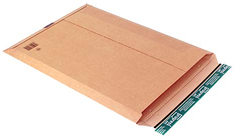 progressPACK Versandtasche Premium aus Wellpappe, DIN A2-, 414 x 570 x - 50 50 mm, PP W01.09; Kalenderversandtaschen; braun; 50 Stück im Pack