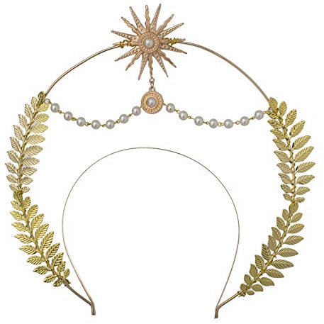 BLESSUME Halo Stirnband Fasching Damen Karneval Kostüm Accessoires (Stil #1)