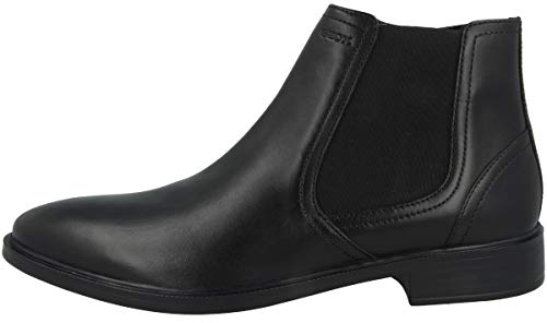 Geox U Gladwin A, Stivaletti Uomo, Nero (Black), 41 EU