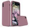 SURPHY iPhone Xs Silicone Case, Liquid Silicone Gel Rubber with Soft Microfiber Cloth Lining Cushion Anti-Scratch Shockproof 5.8 inch Phone Case for iPhone iPhone Xs(2018) (Lilac Purple)