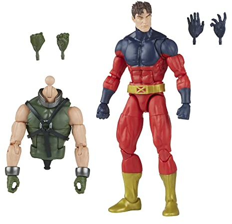 X-Men Hasbro Marvel Legends Series X-Men Marvel’s Vulcan Action Figure15 cm Collectible Toy, 2 Accessories and 1 Build-A-Figure Part