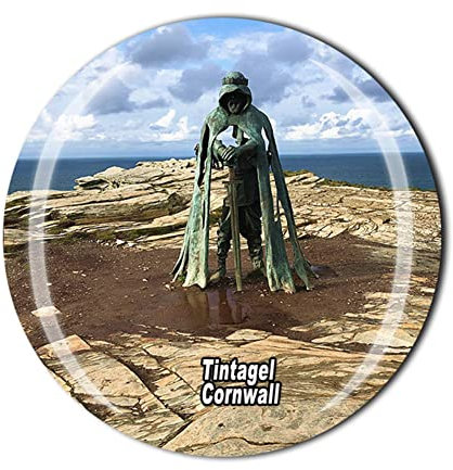 Tintagel Cornwall England Kühlschrankmagnet, Reise-Souvenir Geschenk, Kühlschrank-Magnet-Aufkleber-Kollektion