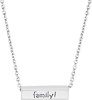 s.Oliver Kette mit Anhänger 925 Sterling Silber Herren Halsschmuck, 45+5 cm, Silber, Kommt in Schmuck Geschenk Box, 2034286