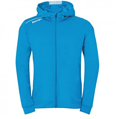 Kempa Herren Player Hood Jacket Jacke, Blau/Weiß, L
