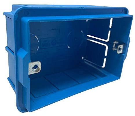 Vetrineinrete® 5 Cassette da incasso 503 scatole combinate da muro 3 posti magnum con inserti in ferro zincato IP40