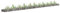 WIFESE Panier de Gabion Acier Galvanisé 450x30x10 cm Argenté Lit Surélevé à Gabion Stabilité Supplémentaire Parterre de Plantes Fleurs Mur de Soutènemen Cage de Gabion Robuste Facile à Assembler