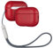 Haobobro [Lambskin Series] AirPods Pro 2. Generation Hülle 2022 - AirPods Pro 2 Leder Case - AirPods Pro 2 Leather Case - AirPods Pro 2 Ledercase - AirPods Pro 2 Lederhülle Schutzhülle - Rot