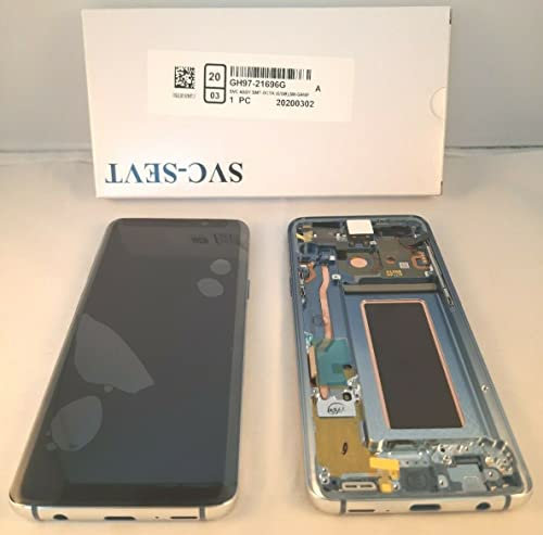 LCD DIRECT LTD GH97-21696G Écran pour G960F S9 Bleu