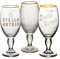 Roxley X3 Stella Heritage Set Gold Rimmed Half Pint Glass | 33cl Stella Glasses |