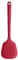 U-Taste Extra Long Silicone Solid Turner, 315℃ Heat Resistant Food Grade Kitchen Spatula, Non Stick Seamless Flexible Rubber Cooking Flipper for Frying, Flipping Eggs, Fish, Pancake, Burger (Red)