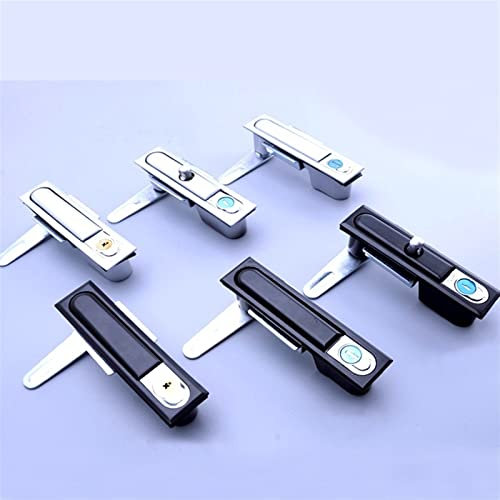 Serrure de poignée d'armoire for Train de porte de camion de Bus d'armoire électrique 32mmX142mm Rarelock MMS214 1 pièces (Color : D)