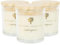 Nicola Spring Lemongrass Scented Candle - 130g - 3 Pack - 21 Hour Burning Time Natural Soy Wax Single Wick Candles Relaxing Fragrance Aromatherapy Gift Set