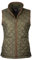 Ladies Diamond Quilt Gilet Womens Quilted Waistcoat Country Bodywarmer (UK, Numeric, 20, Regular, Regular, Olive)