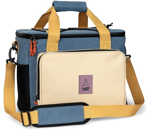 Campo Libre. Hulk I Premium Camping Kühltasche 30l (28+2) I Kühltasche klein mit Wasserdichten Reißverschlüssen I unsere Kühltaschen sind faltbar I hochqualitative Thermotasche in beliebter Größe