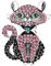 KristLand Katze Broschen für Frauen Mode Tier Brosche Pin mit funkelnden Kristall Korsage Art Deco Cute Cat Brosche Pin Geburtstag Party Hochzeit Geschenk