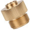 POPETPOP Gas Tank Adapter Propane Gas Tank Conversion Gas Camping Stove to Gas Bottle Adapter Connector Gas Regulator Valve Fitting Tank Refill Adapter Cv470 Golden 58 Copper