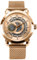 LOUIS XVI Versailles 2.0 Automatik 1911 - Ø 43.5 mm - Herren Uhr - Wasserdicht - Skelettuhr - Armband Roségold - Zifferblatt Roségold – Automatikuhr