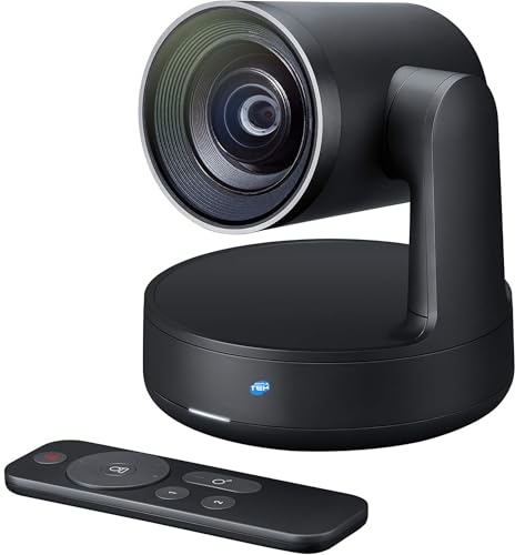 SIMPLETEK - 4K Ultra HD PTZ Videokonferenzsystem - 2 Mikrofone, 2 Soundbar, Hub, Fernbedienung | Rally Plus (960-001224) (Generalüberholt)
