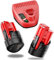 Replacement Battery and Charger Kit for Mil-wauk-ee M12 XC Cordless Tools