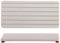 Pierre Absorbante Evier,Diatomite Cuisine Lot de 2 sous-verres rectangulaires absorbants en diatomite, design rainuré, pierre absorbante d'eau utilisée for les savons for les mains, les plantes et les