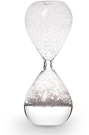 SYFUNLV Sabliers Liquide,Liquid Motion Bubble Timer avec Bulles,Jouets Sensoriels Jouet de Décompression,pour Activité,Détente,Apaisant(Transparent)