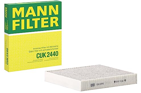 MANN-FILTER CUK 2440 Filtro aria cabina - Filtro Antipolline con Carbonio attivato - per Autovetture + veicoli commeriali