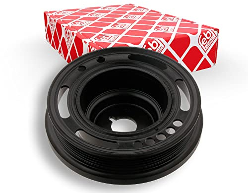 febi bilstein 32221 Riemenscheibe (entkoppelt) für Kurbelwelle, 1 Stück | Kompatibel mit: ALFA ROMEO 159, 159 Sportwagon, FIAT CROMA, STILO, STILO Multi Wagon, OPEL ASTRA G Cabriolet, ASTRA G Caravan