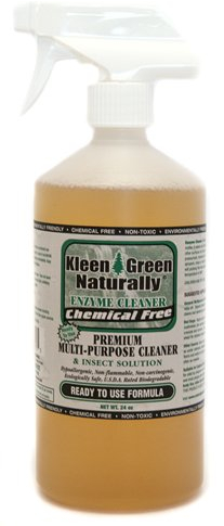 Kleen Green 24oz Non Toxic Spray Assist's in The Removal of Invisible Biting Mites, Bird Mites, Scabious Mites, Dust Mites, Fleas, lice & Itchy Skin Problems