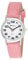 Ravel - Montre Bracelet Femme (Petite) Facile à Lire avec de Gros Chiffres - Cadran Blanc/Ton argenté/Rose