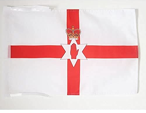 AZ FLAG - Flagge Nordirland - 45x30 cm Mit Kordel - Irische Nordfahne Fahne 30 x 45 Cm - Flaggen