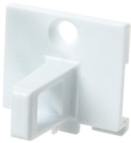 Spares2go Door Lock/Plastic Catch Hook for Indesit Tumble Dryers (White)