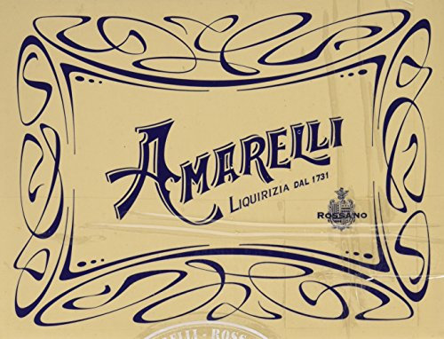 Amarelli Bianconeri - Caramelle alla Liquirizia e Menta, Confezione da 1000 g