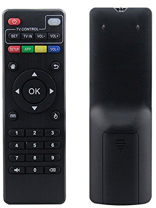 X96 Mini telecomando di ricambio MBOX per X96, MXQ, M8, M8S, M8S Plus, MXQ PRO, T95M, T95N, T95X Android Smart TV Box Telecomando per KODI Box IPTV Streaming Media Player