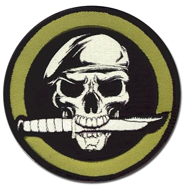 Patch Rothco Military Skull & Knife
