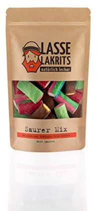 Lasse Lakrits - Saurer Mix (kein Lakritz!) 500g