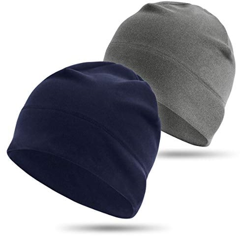 HASAGEI Laufmütze Herren und Damen Sportmütze Fahrrad Mütze Funktionsmütze Fleece Thermo Atmungsaktiv für Laufen Skifahren Radfahren Snowboarden Klettern Motorradfahren Outdoor