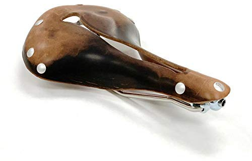Selle Anatomica X2 Fahrradsattel aus Leder für bequemes Rennen, Lang- und Kurzstreckenwerkzeug, silber
