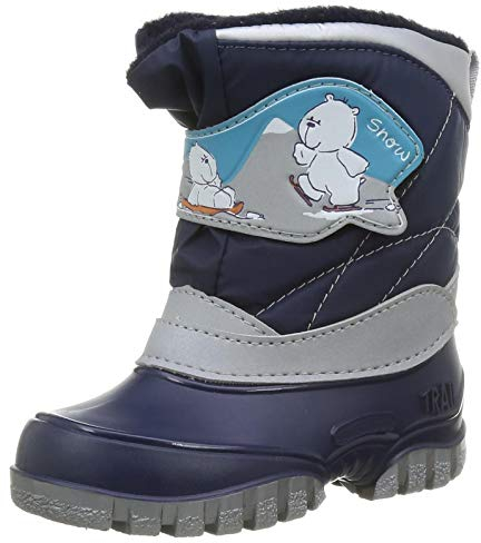 Spirale Trolly, Stivali da Neve Unisex-Bambini, Blu, 25 EU