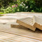HOME DELUXE - Holz Terrassendiele Lärche ARIS - 8m², Inkl. Unterkonstruktion und Montagematerial I Terrassenboden Poolumrandung Balkonbelag