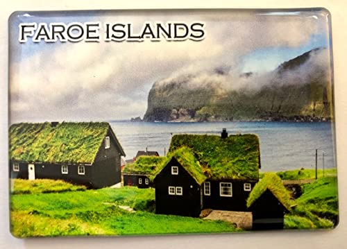 Faeröer Insel,Faroe Islands -Souvenir-Kühlschrankmagnet Fridge Magnet, Reiseandenken 2010211
