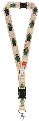 LEGO Schlüsselband, Umhängeband für Schlüsselanhänger, Abnehmbares Schlüsselband für Telefon, Schlüssel, Ausweis, mit Verschluss und Schnellverschluss-Schnalle, Lloyd, Einheitsgröße, Lanyard