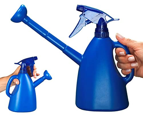 2 regadera 2 en 1 y pulverizador para plantas, 800 ml