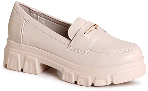 topschuhe24 2750 Damen Halbschuhe Plateau Slipper