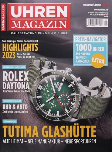 UHREN-MAGAZIN 5/2023 Tutima Glashütte