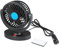 Uxcell 1 Set 12V Electric Car Cooling Fan Cigarette Lighter Adjustable