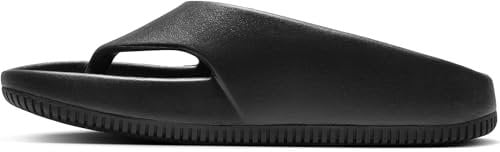 NIKE Womens Calm Slippers, Black, 6.5 UK