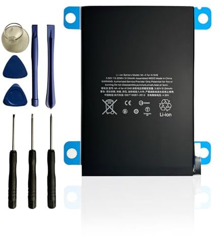 GDDGFVKV 3,82V 19,32Wh A1538 A1546 A1550 Batterie pour Ordinateur Portable Compatible avec iPad Mini 4 Mini 4