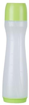 Batter Mixing Bottle Multifunctional Kitchen Accessories Sauce Bottle 700ml Large Capacity Pancake Crepe with Lid(Green)